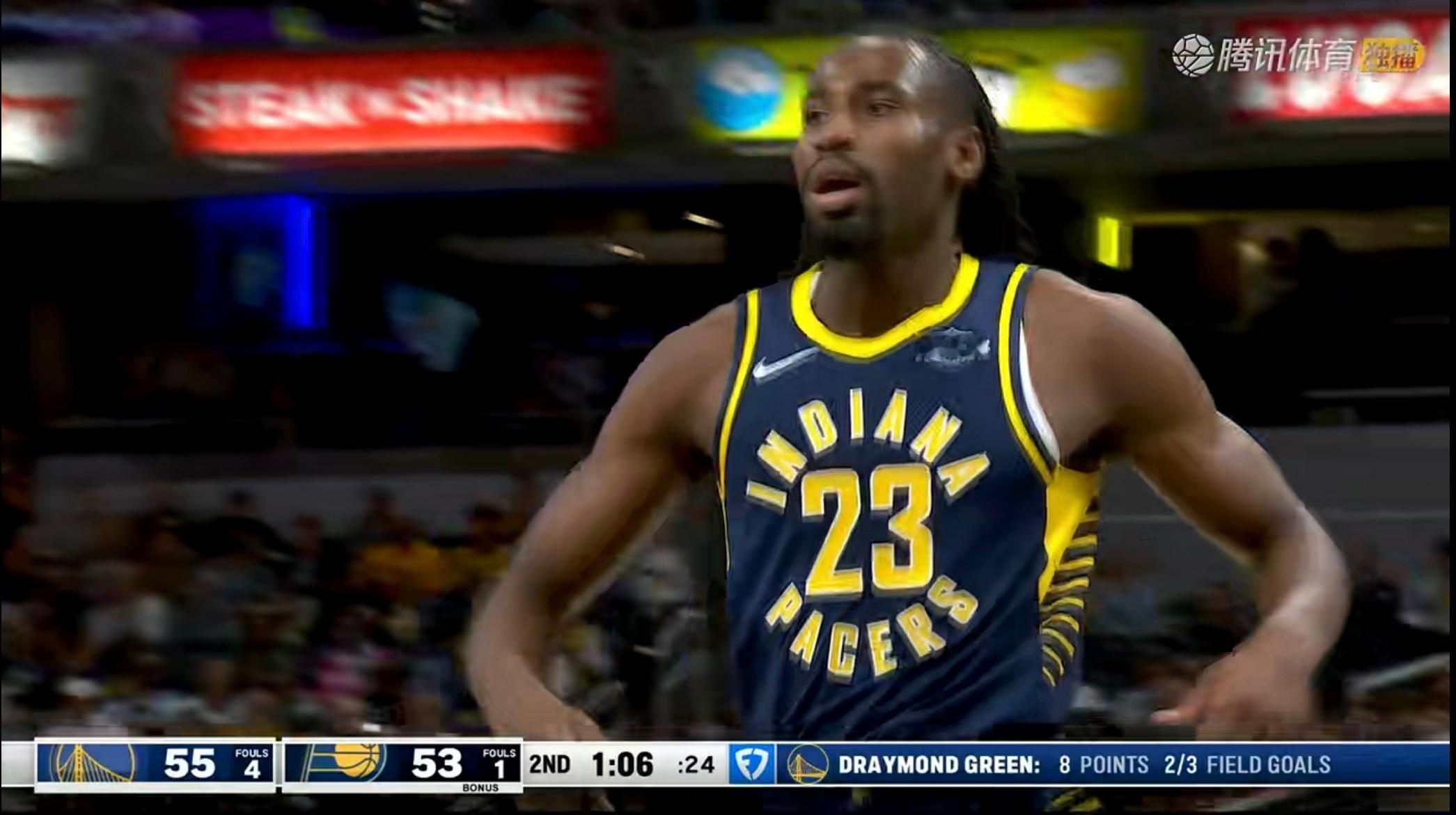 内史密斯投开了勇士vs步行者 ​​​