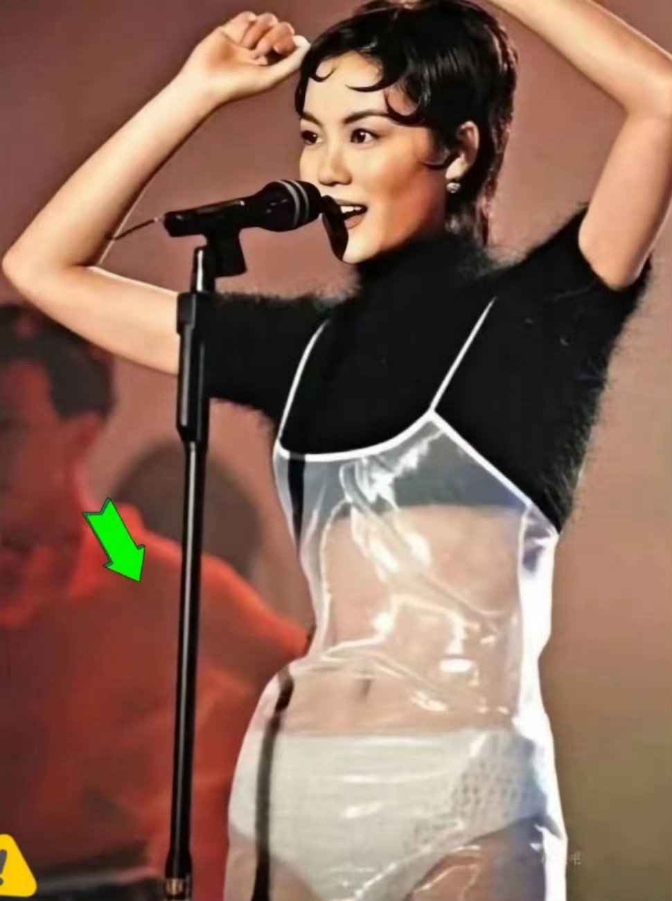 好像从来没有人指责过王菲的穿着，不管她穿什么真的穿啥都没有违和感 