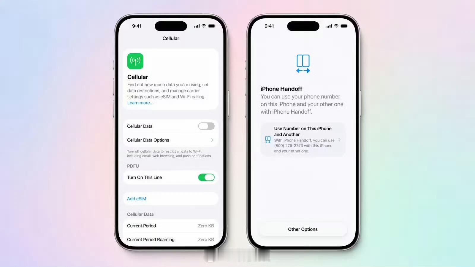 iOS27新增iPhone接力功能这接力功能还挺香的，两台iPhone可以共用一