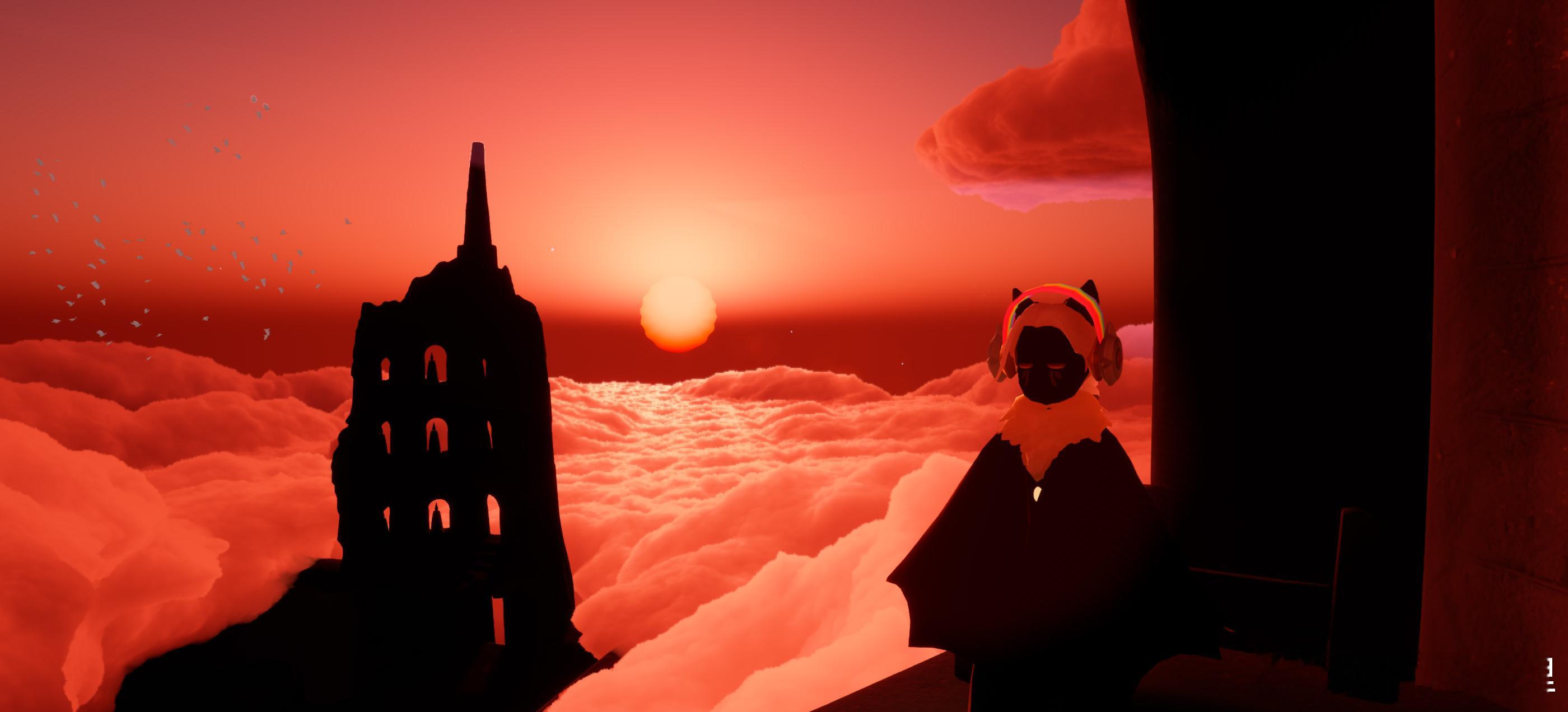 sky光遇 太美了太美了，必须拍照记录一下 