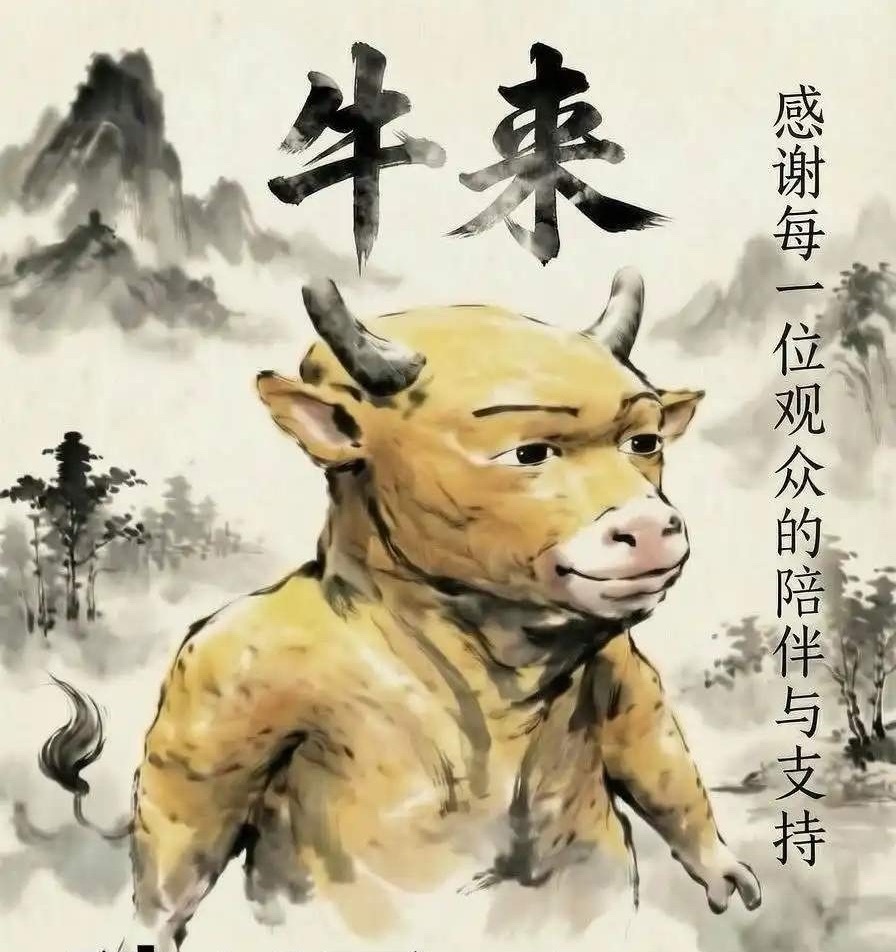 牛来票房破100万牛来票房暴涨1000倍，网友们的好奇心太强了国产动画电影《牛来