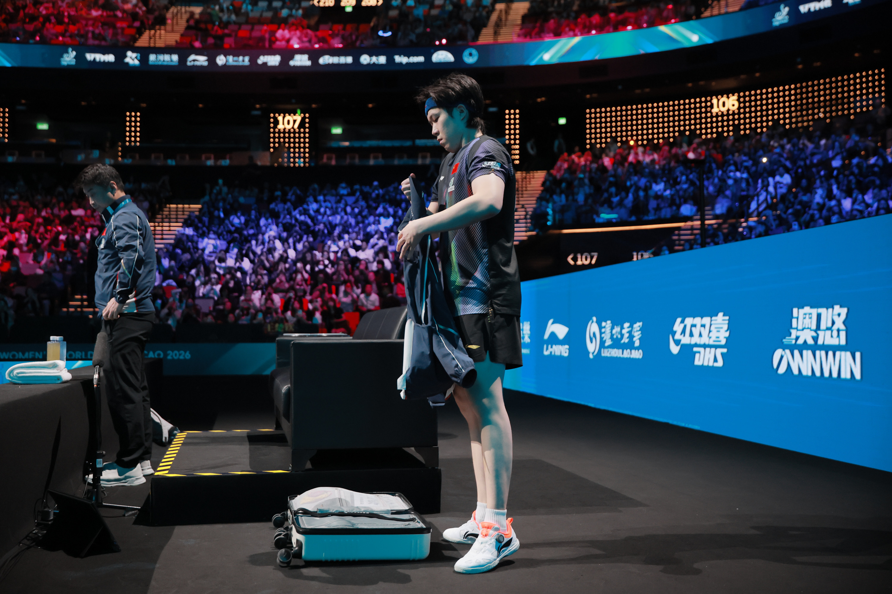 王楚钦 2026澳门乒乓球世界杯 王楚钦vs卢伟20260401｜澳门世界杯男单