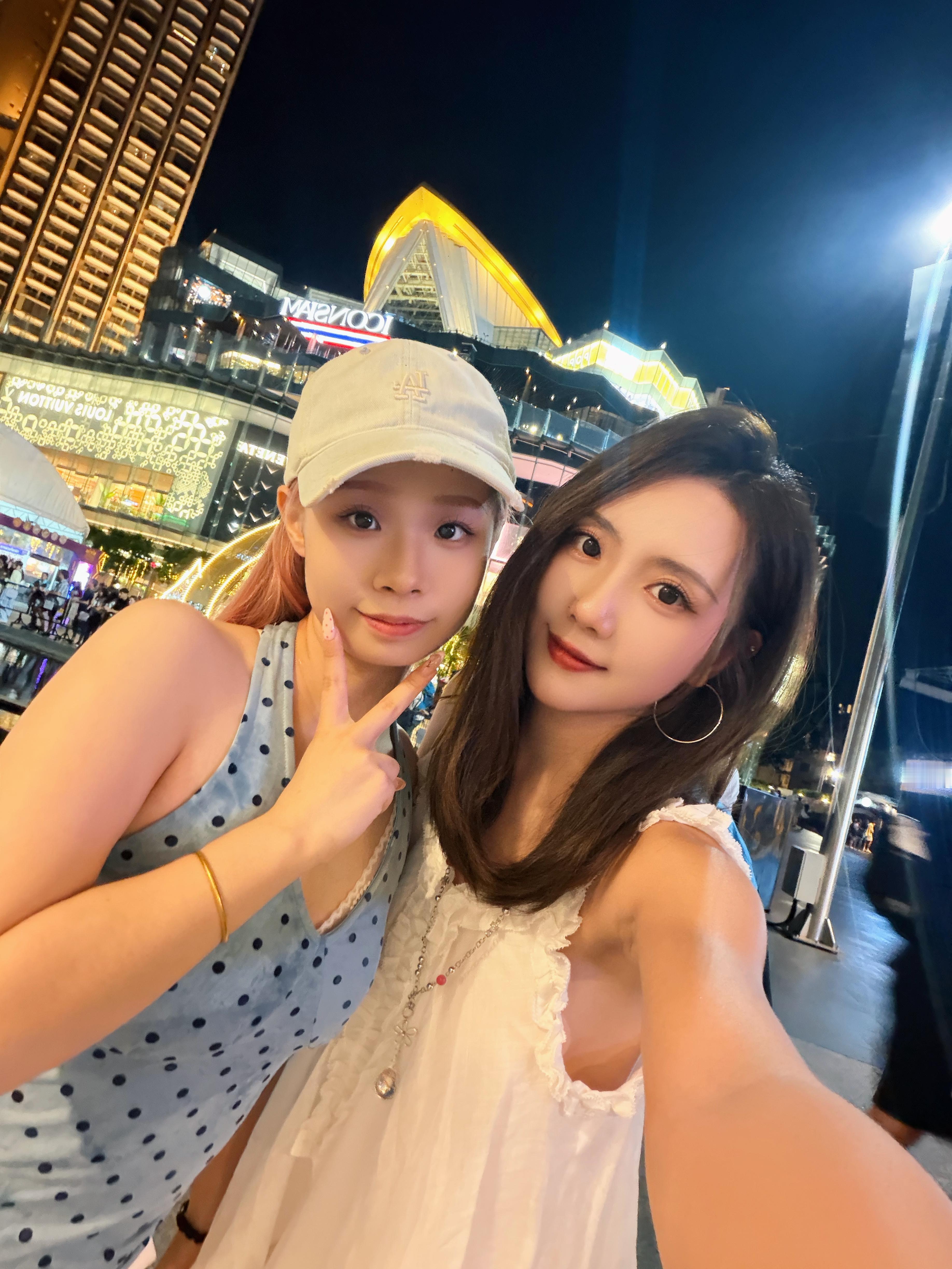 和姐妹购物完去夜市吃饭咯我的日常plog 泰国·BangkokThailand