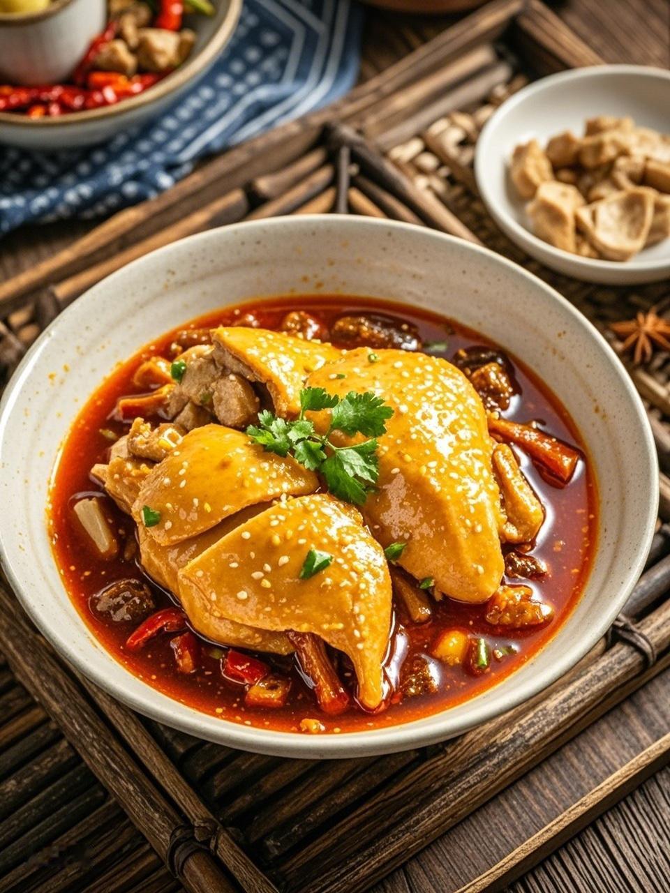 网友吐槽10元酸辣鸡肉仅2块肉 。1月5日，江苏无锡，一网友发帖吐槽，自己点袁记