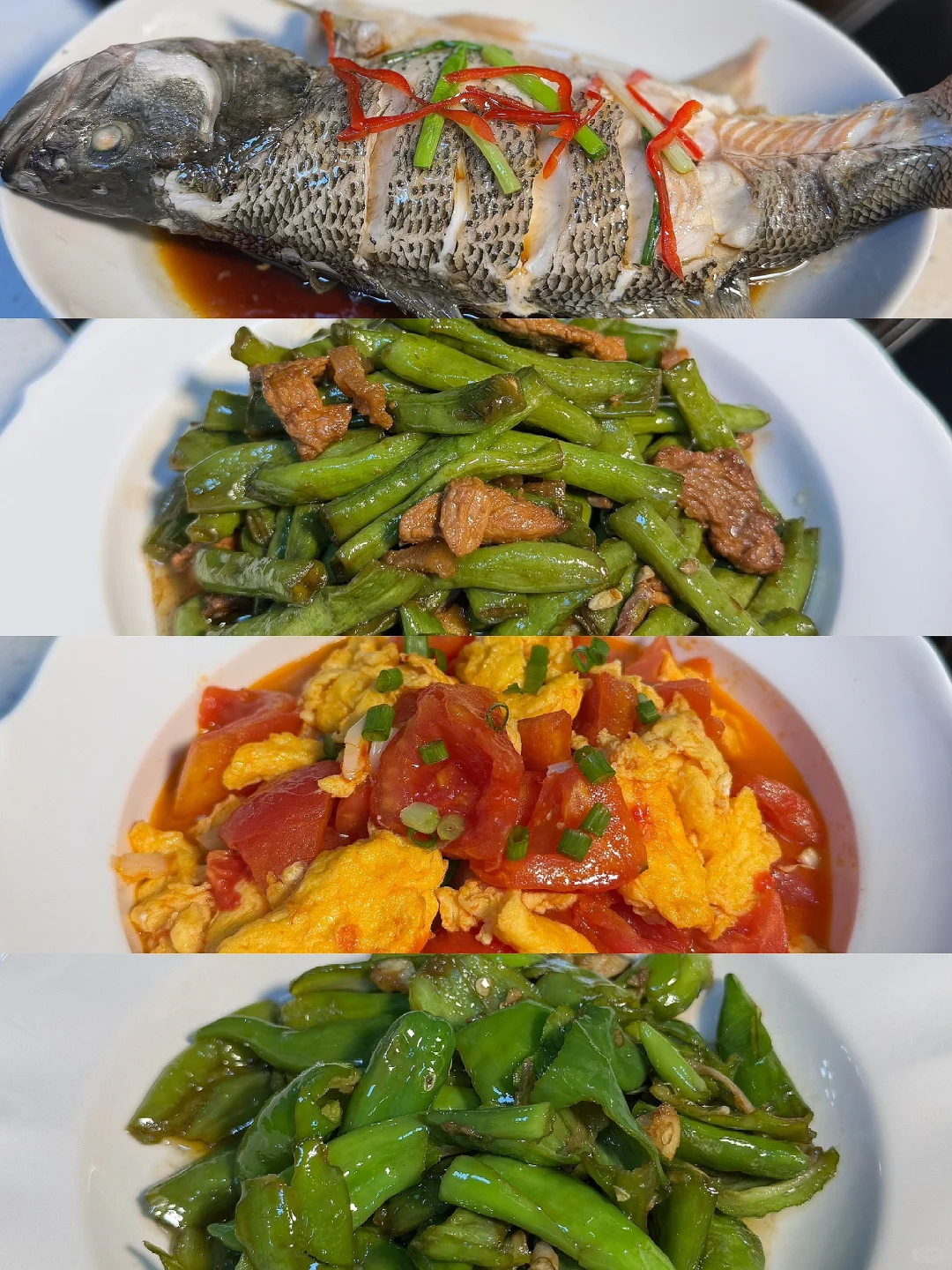 夏季下饭菜：糖醋青椒➕豆角烧肉