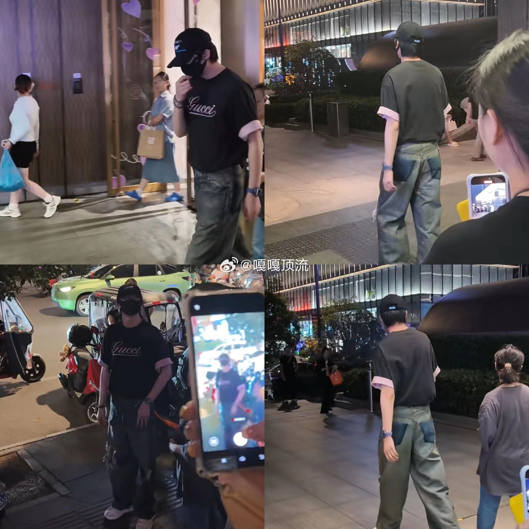 西安SKP偶遇刘宇宁。刘宇宁逛街被粉丝围观，本人又高又帅，戴着口罩都遮挡不住高颜