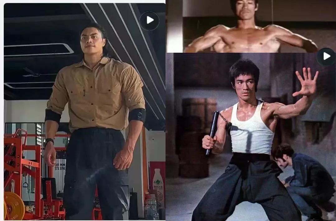 李小龙拿着双截棍应该能KO这个大个子！