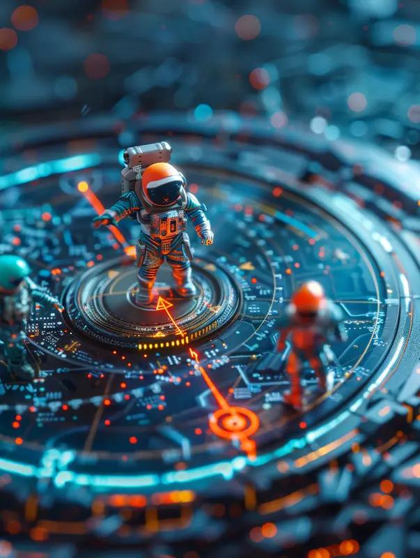 数据处理：能够快速分析海量太空数据。
 自主导航
在太空探索领域，航天器的自主导