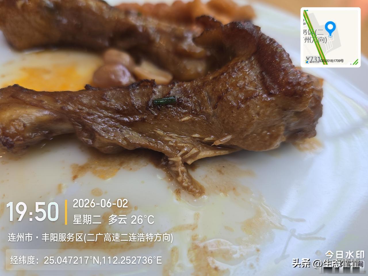 连州市丰阳服务区（二广高速二连浩特方向）餐厅的鸭腿，那绝对是如假包换的真鸭子，上