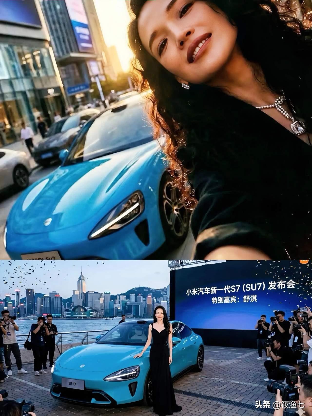 因为姓氏和名字选的代言人，舒淇和苏炳添的有趣人生
苏炳添疑问:为什么请我当SU7