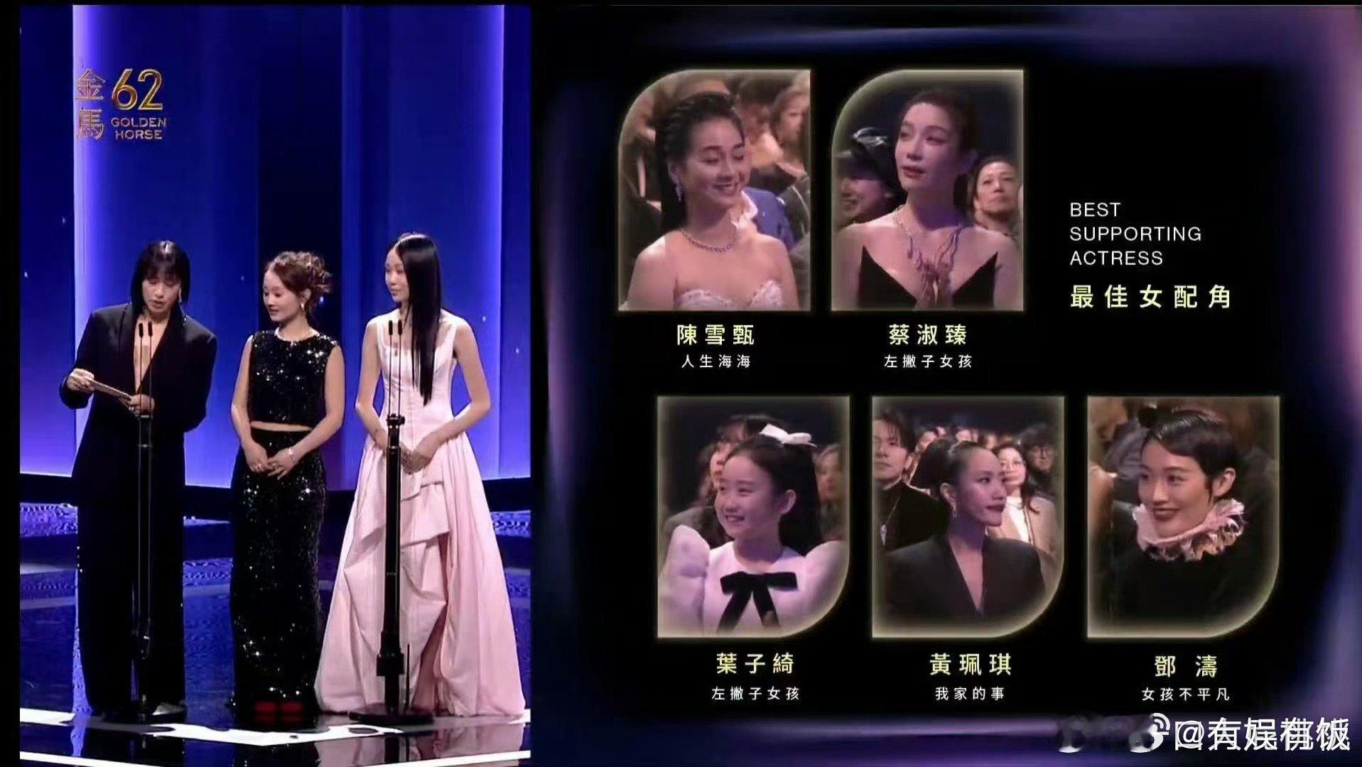 陈雪甄金马最佳女配，好棒，
