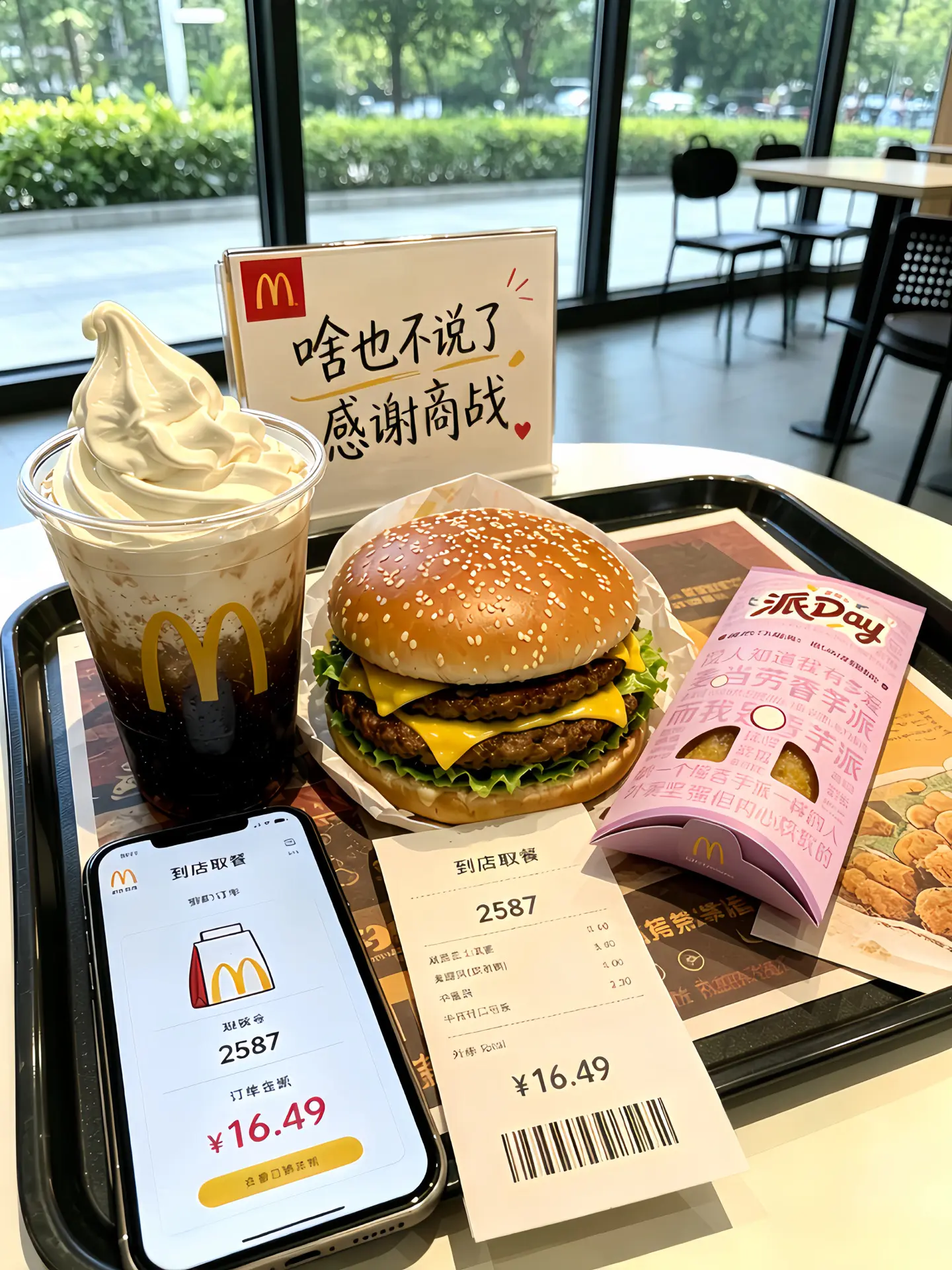 感谢商战，三件套已吃🫣非常不错