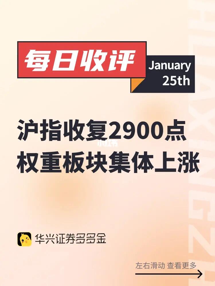 收评｜沪指收复2900点，权重板块集体上涨