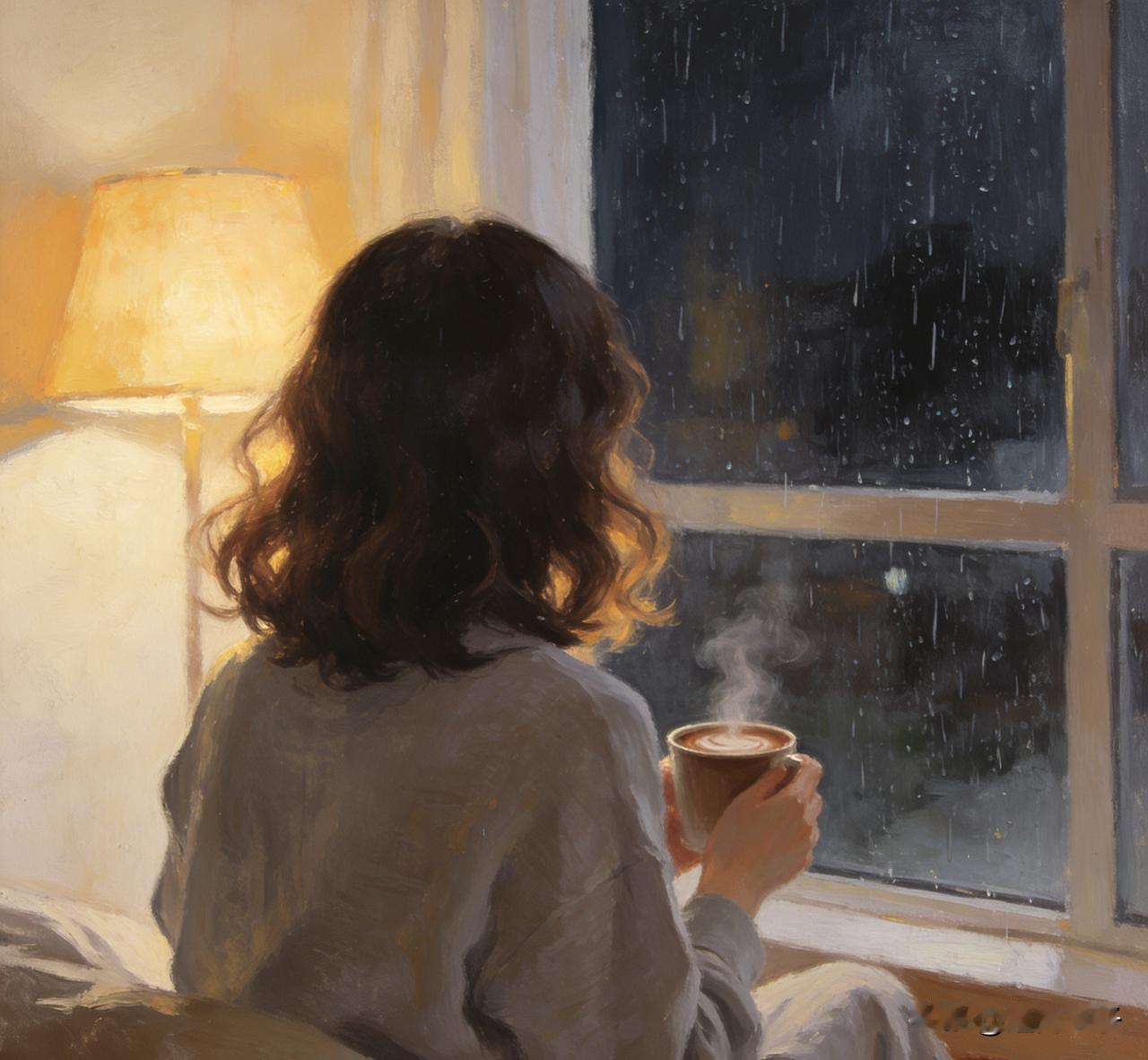 晚饭桌上，你看手机，我收拾碗筷，全程没说一句话。
 
以前总觉得，夫妻无话就是感