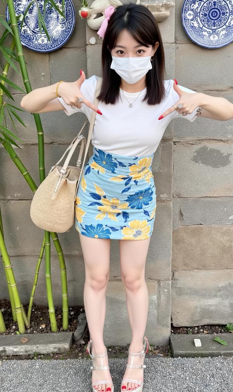 微胖哦！分享一下你随手拍下的照片 女生穿什么颜色的棉袜最好看 甜美小仙女的穿搭