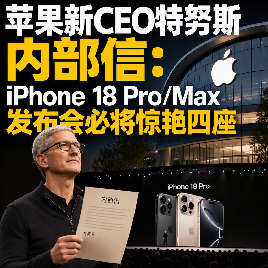 苹果换帅这件事，很多人只当一条人事新闻看。但我告诉你，这封内部信字里行间藏着的，
