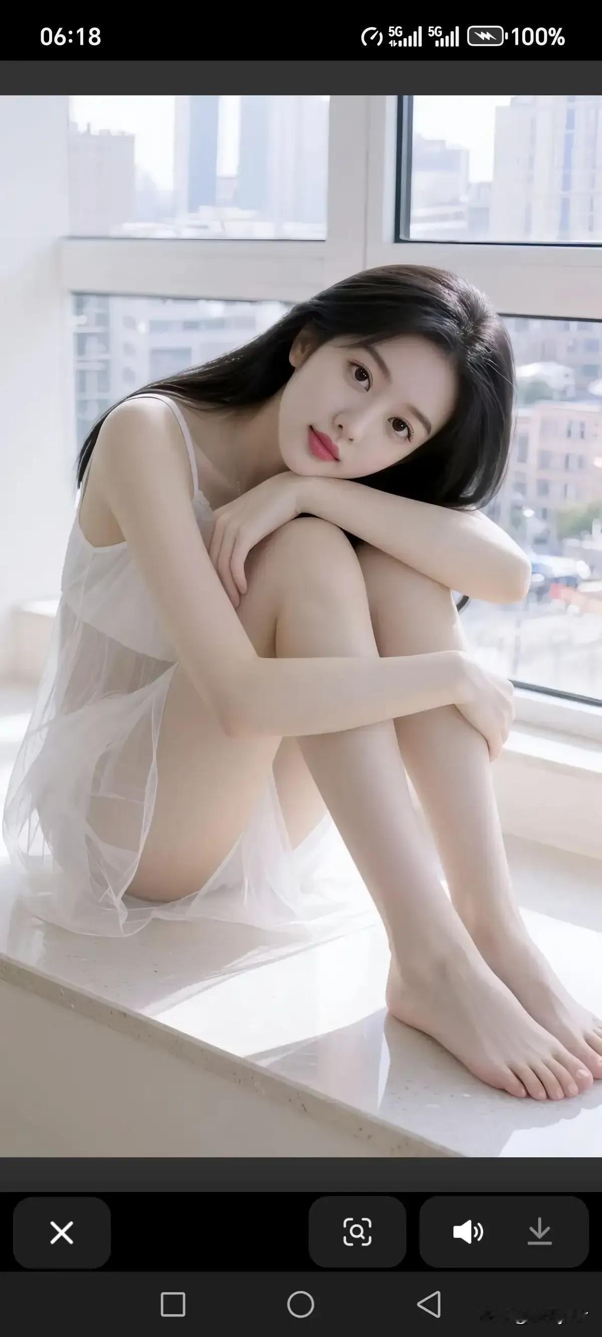 女人的甜静，专注更有吸引力，让你不自觉的萌生保护她的念头，甜甜美美的相处一辈子！