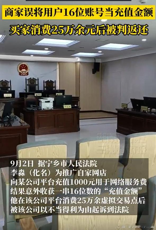 充1000元误到账26419933亿余元现实上演爽文名场面，一千块直接变数千万亿