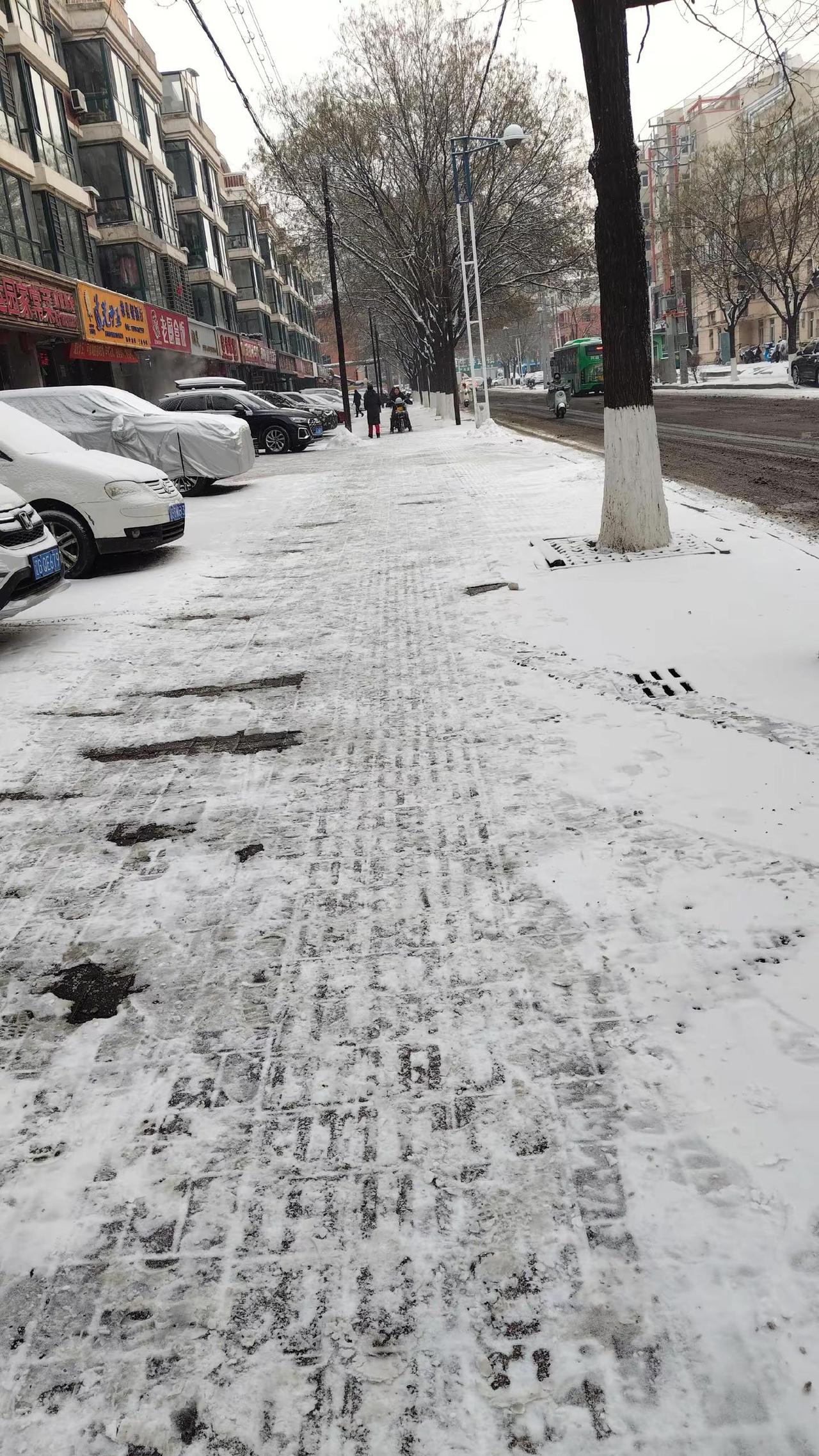 锦州2025年第一场大雪，瑞雪兆丰年。