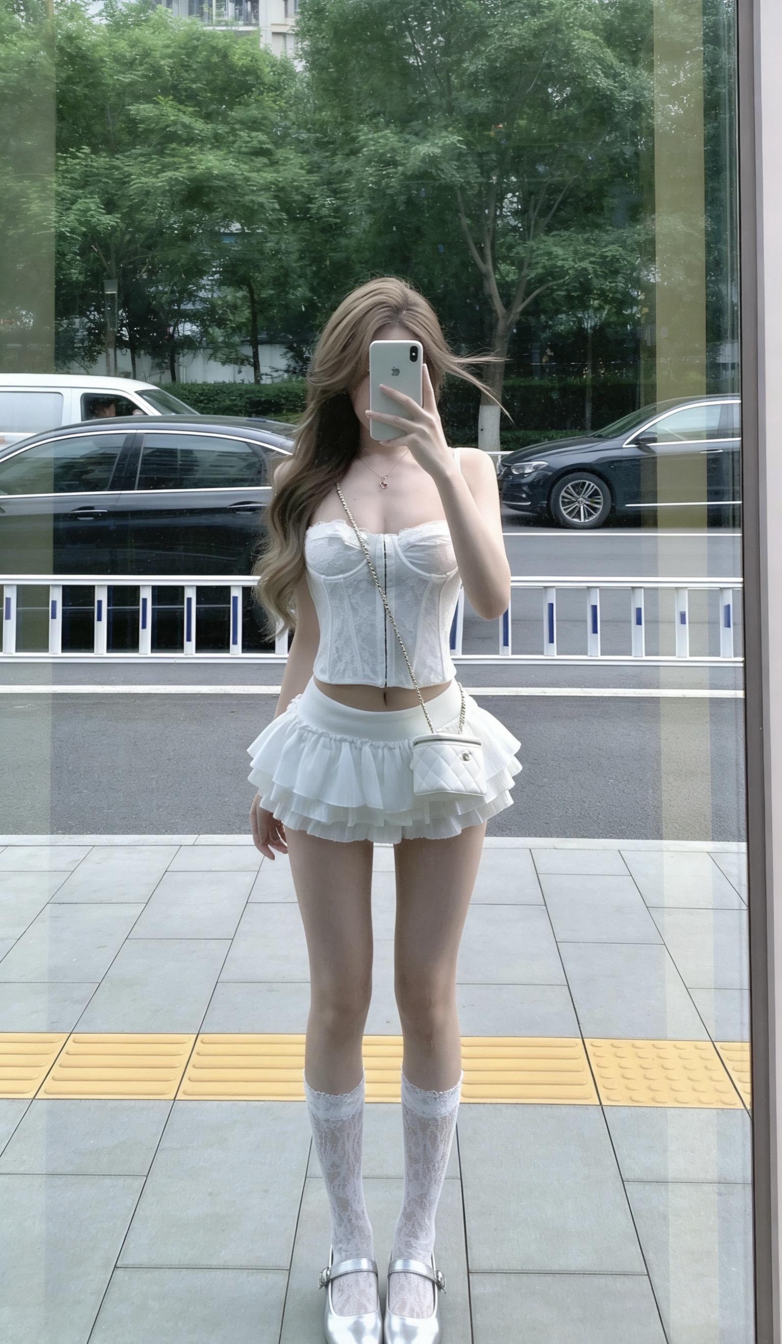 男友视角穿搭 少女感夏日ootd 原相机实况穿搭