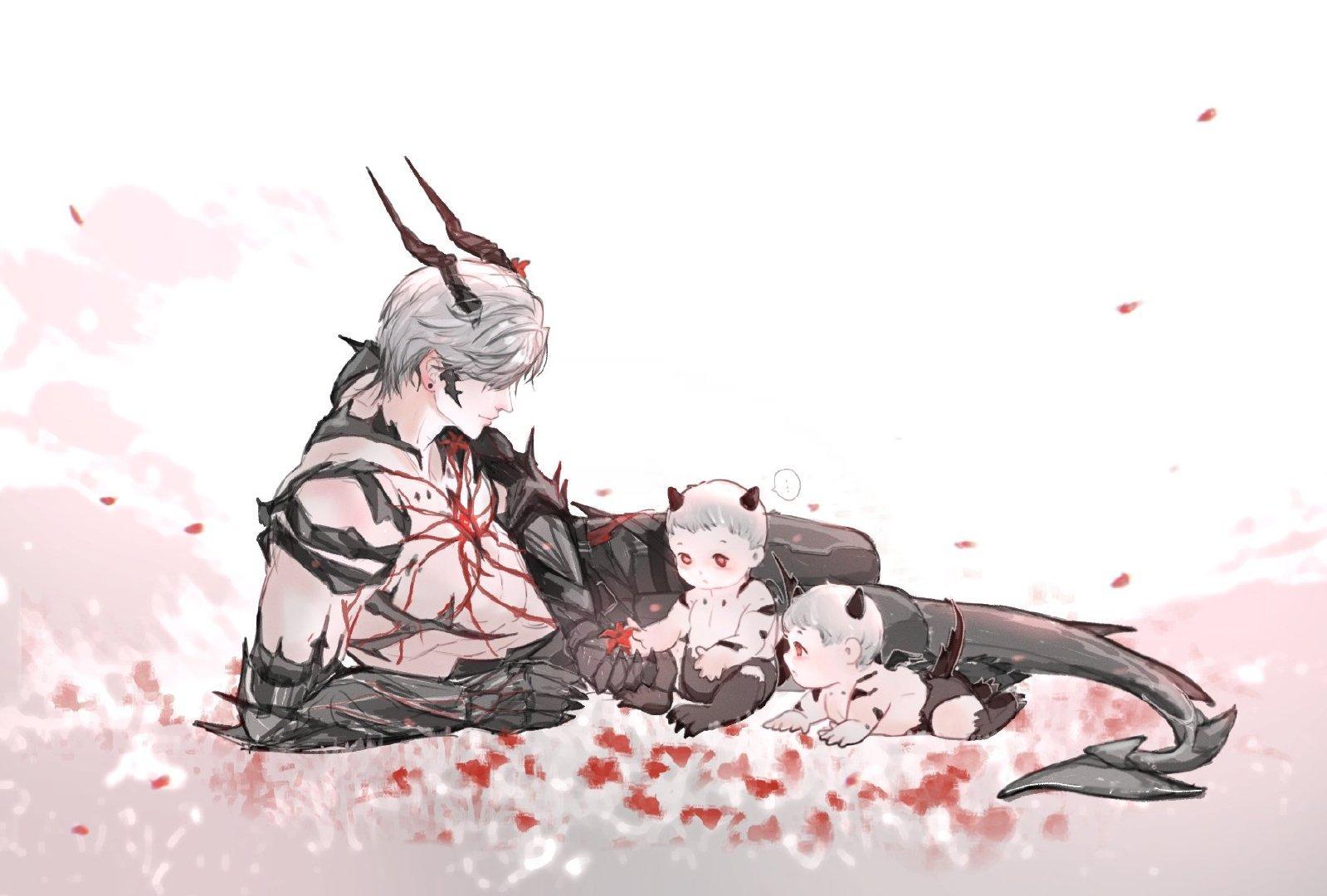 龙的带娃日常~[憧憬]  