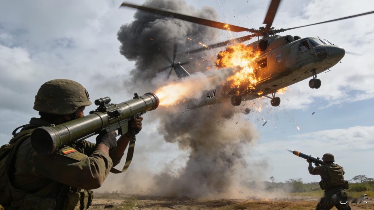 忍无可忍！委军导弹反击美军入侵 直升机中弹人员受伤
 
当地时间1月3日，美军直