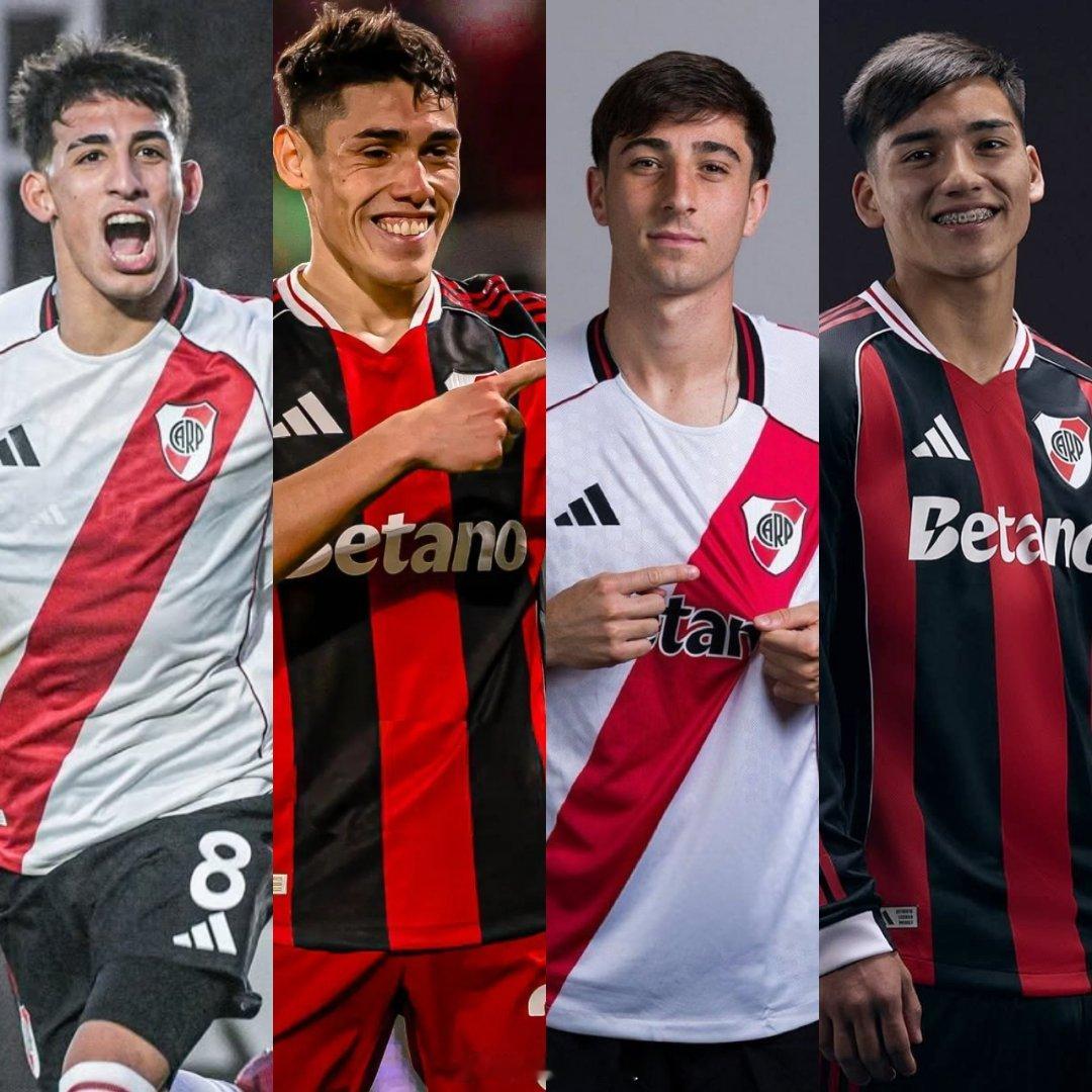 河床[超话]河床青训 | U20📋🇦🇷 4名河床小将圣地亚哥·伦西纳 、伊