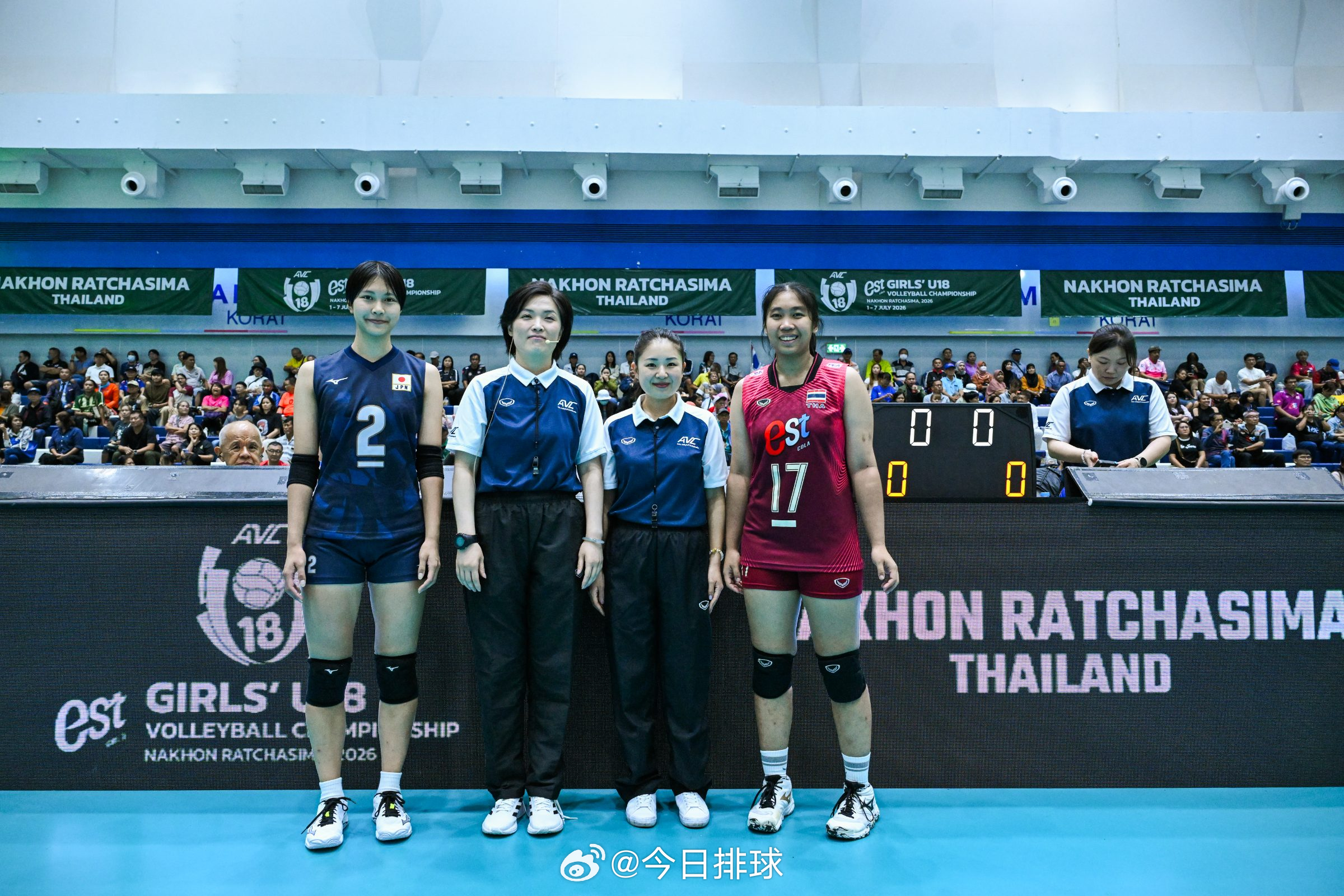【2026U18女排亚锦赛 季军战：泰国3-2日本】北京时间7月7日傍晚，泰国呵