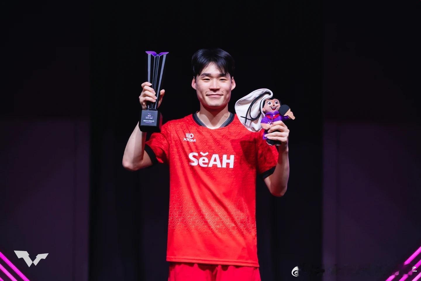 张禹珍：我感觉自己在2026年的首场赛事中开了个好头。这次的比赛虽然留下了些许遗