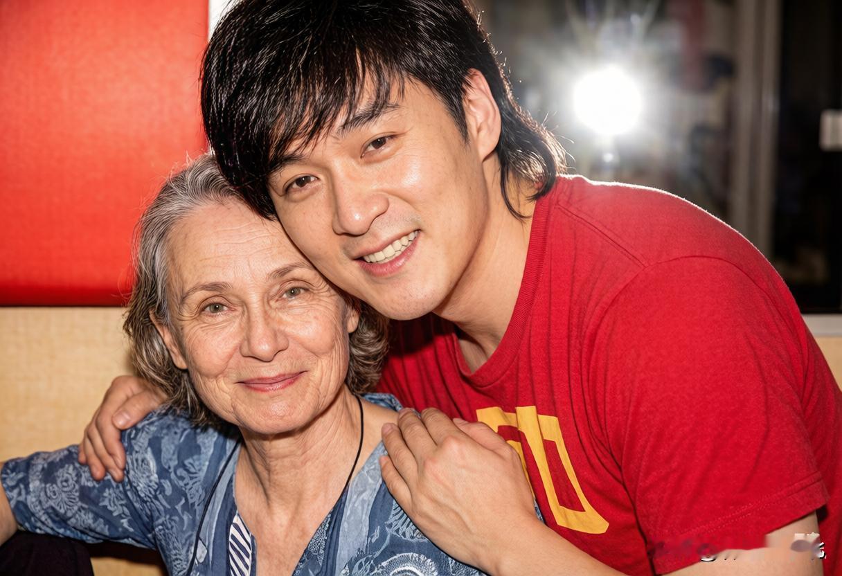 演员周华健和他同框照片女子，谁知道他们是什么关系？