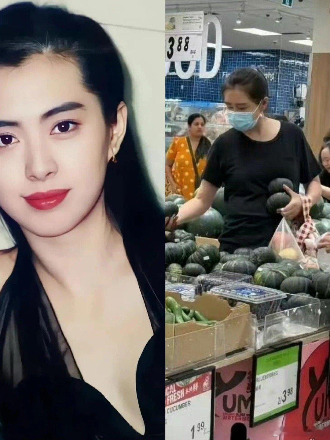 温哥华超市偶遇王祖贤年轻时的王祖贤VS超市买菜的王祖贤。我觉得港星的心态都特别好
