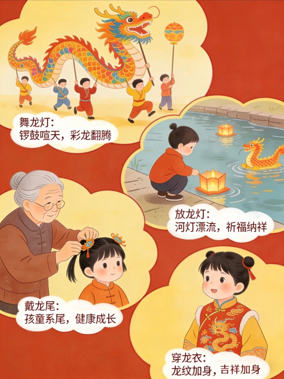 二月二龙抬头应该吃点啥二月二龙抬头，春回大地，万物复苏，传统民俗满满 仪式感剃龙