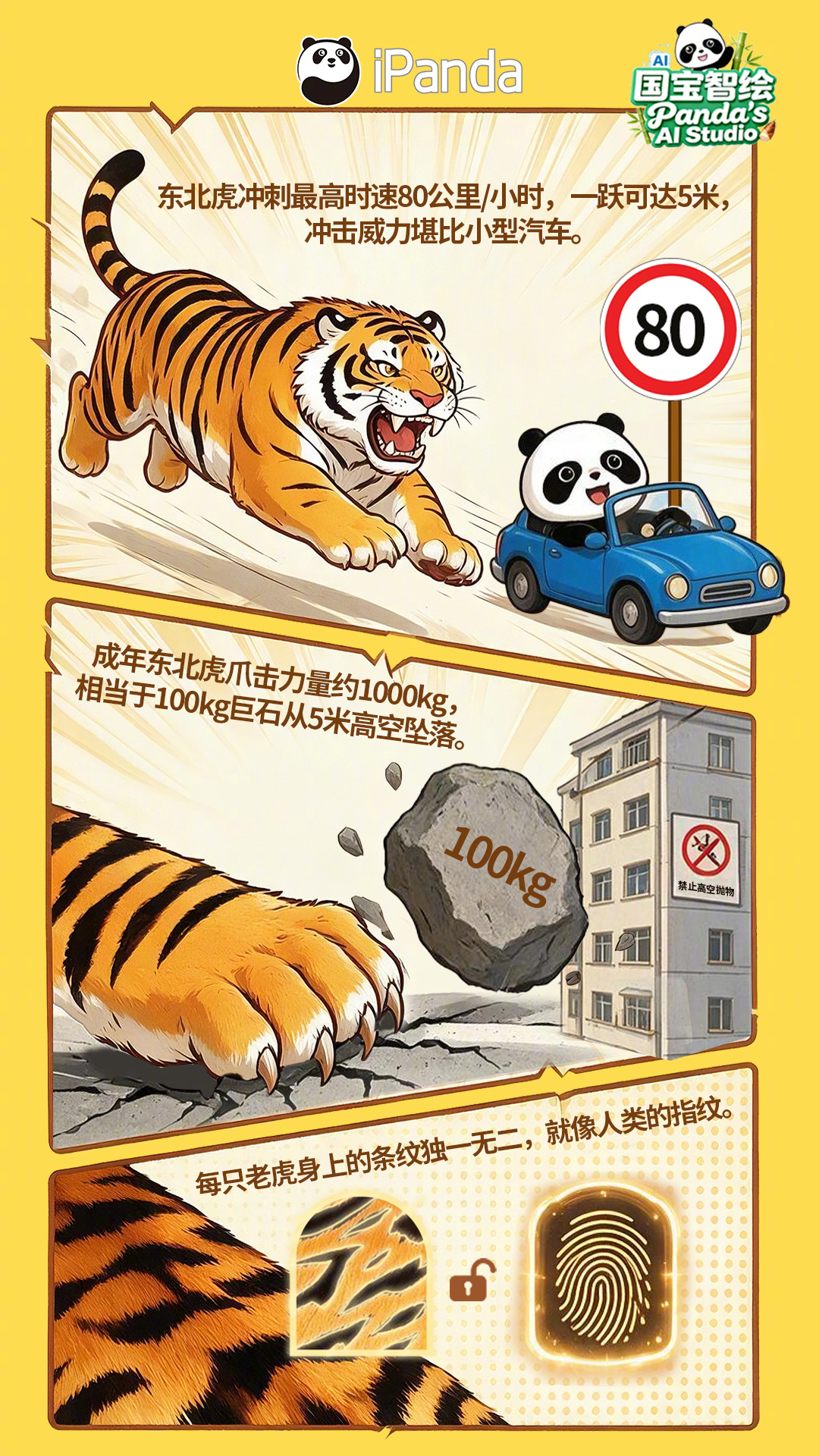 今天是第十六个全球老虎日，关于东北虎的冷知识，你知道几个？戳图👇一起长知识！丛