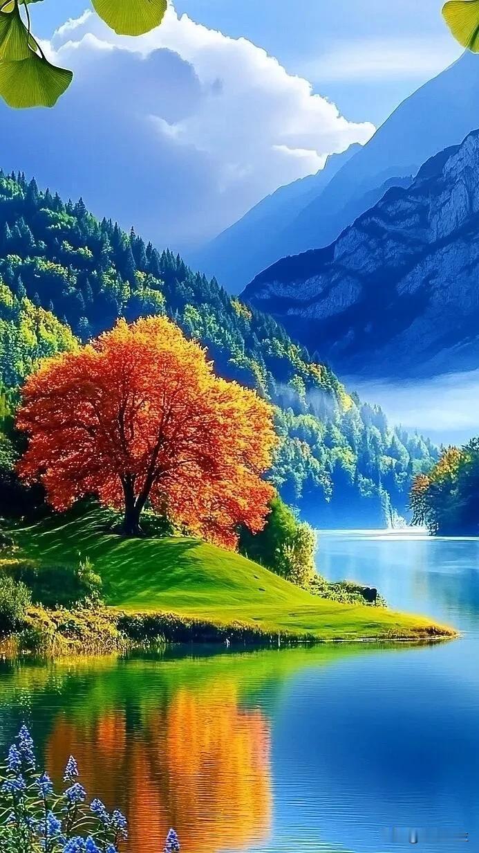 #秋日生活打卡季##手机风景照分享# #秋日的美景。# #晒晒美景图片# #分享