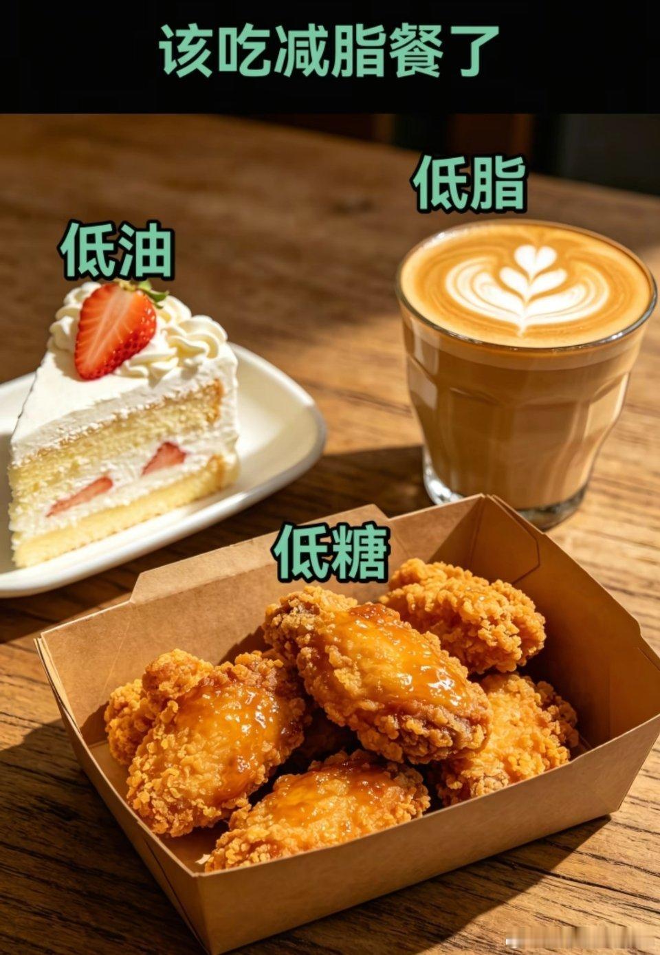 该吃减肥餐了 