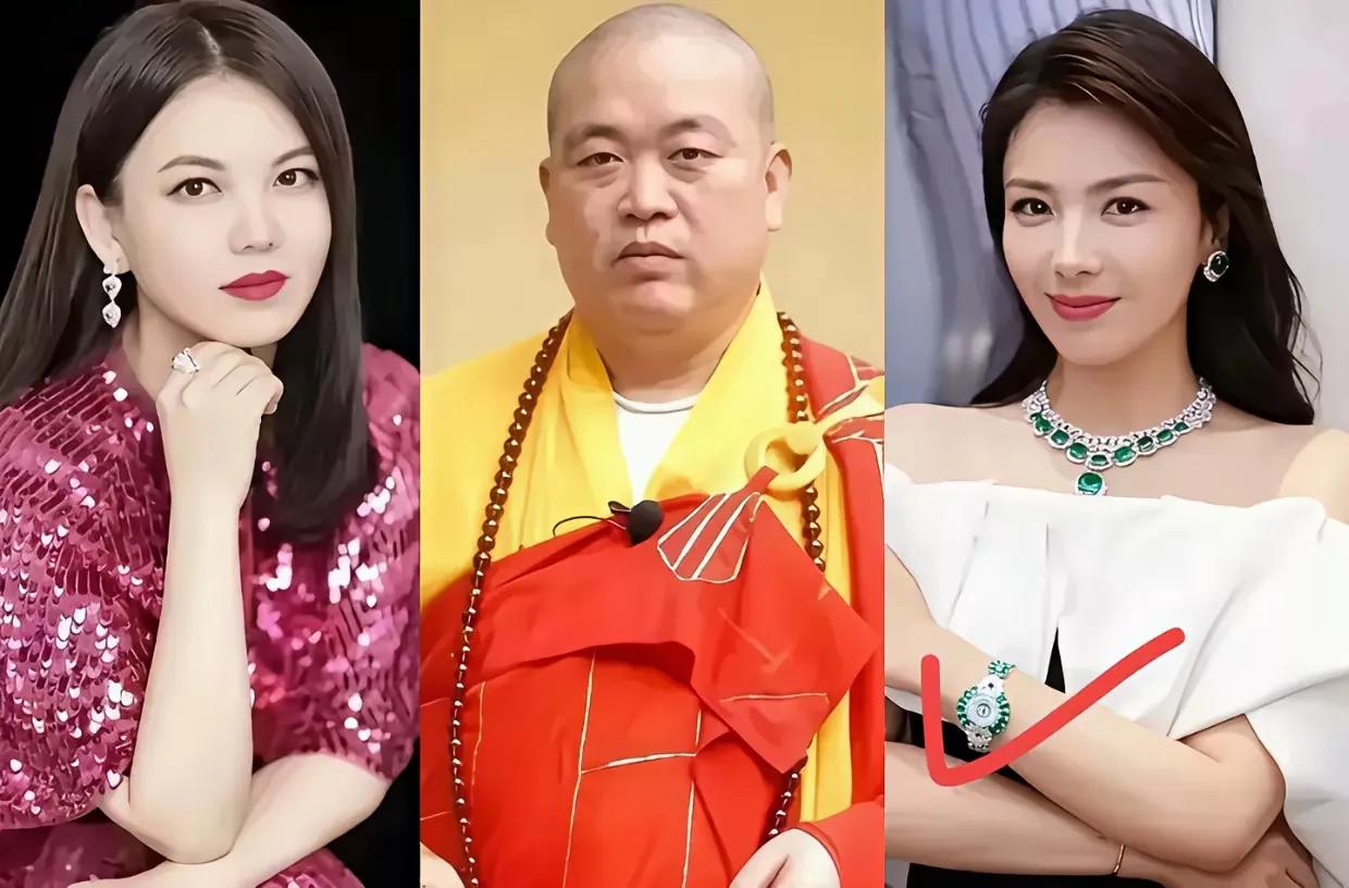 李湘等一众女持人去少林寺找住持“开光”了吗？
释永信被抓后，李湘、杨澜等一众女主
