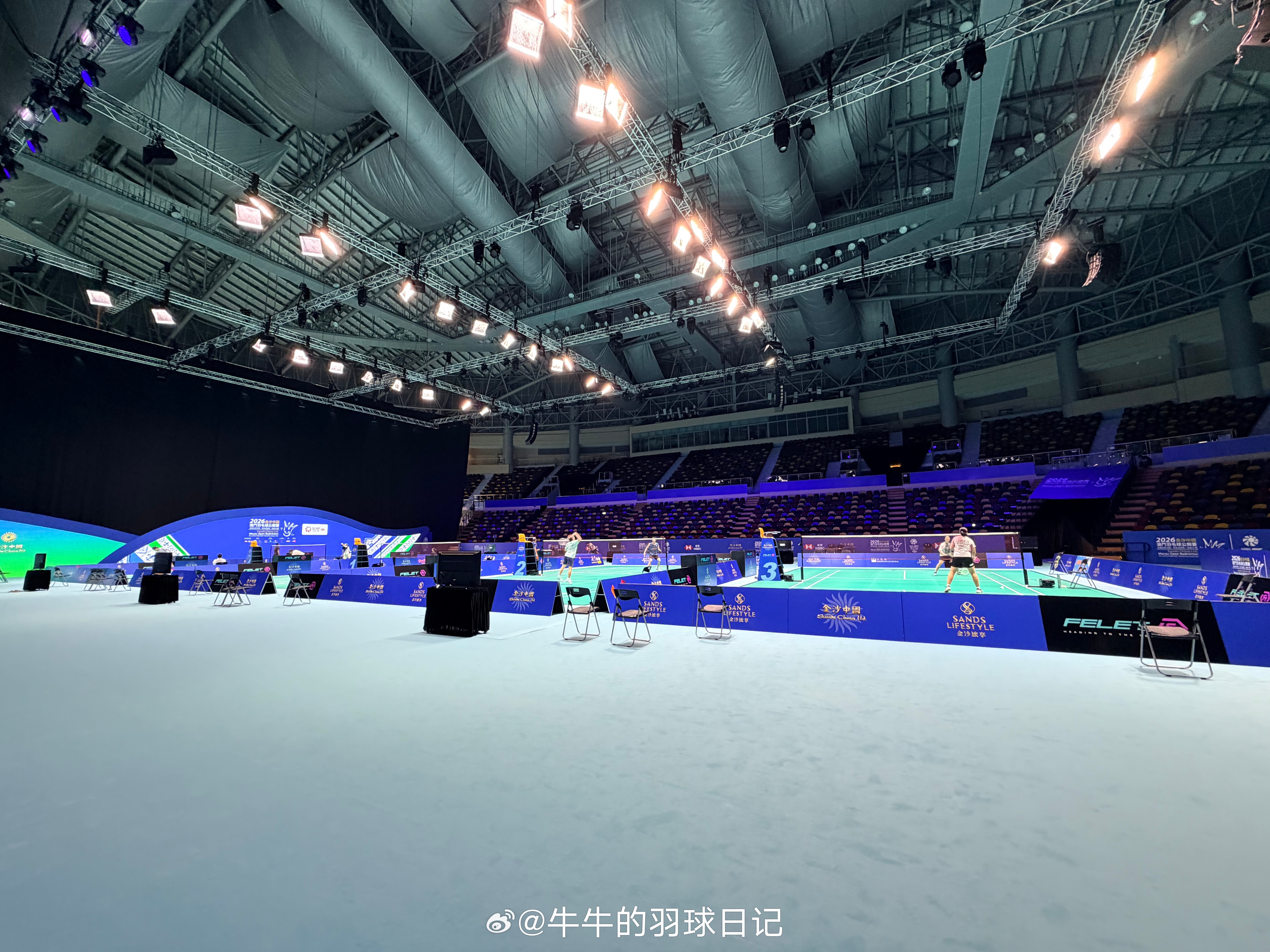2026年澳门羽毛球公开赛 1 号场地 10:00男单 资格赛 第 1 场 陈家