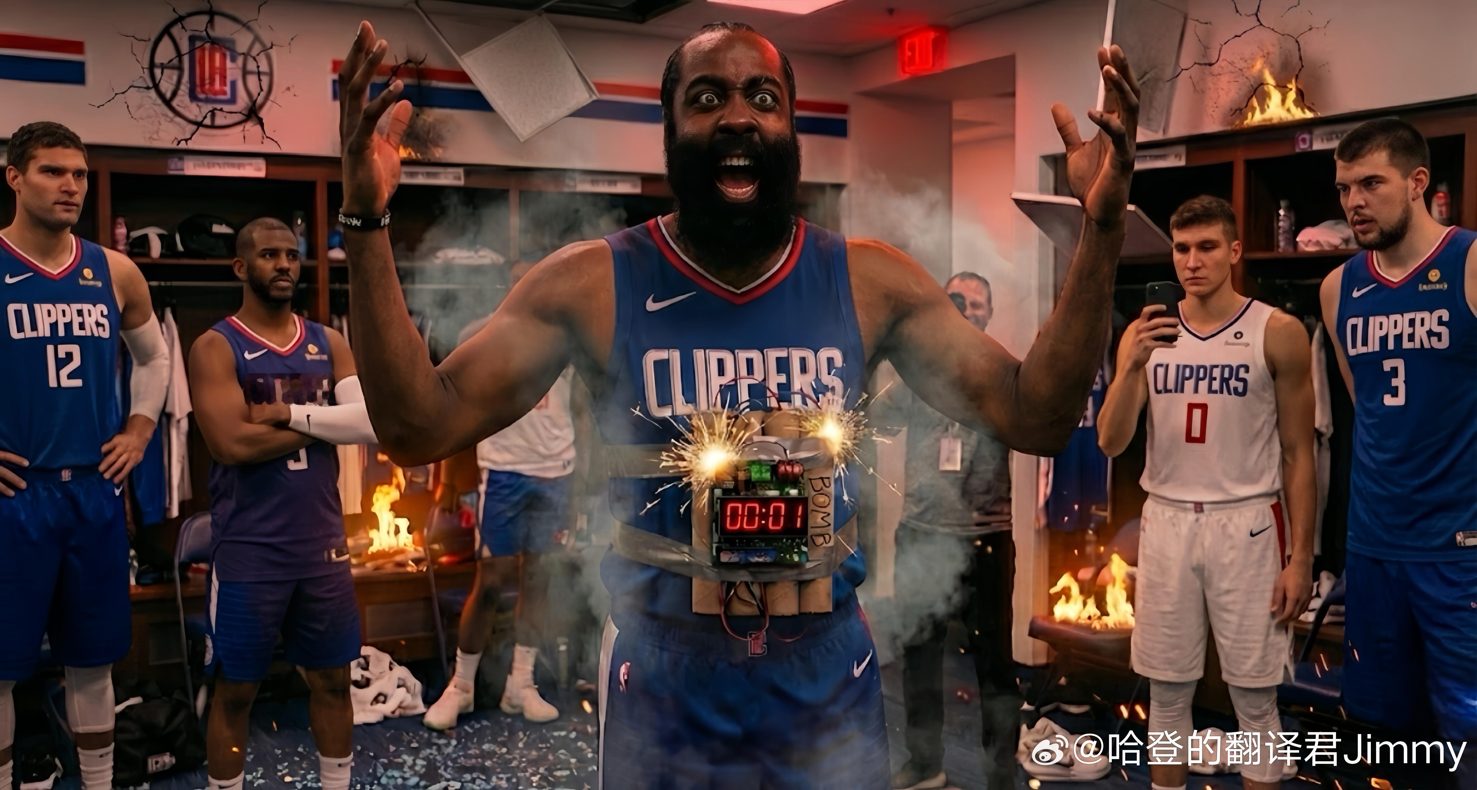 全场比赛结束，快船101:129惨败魔术15场已过，开喷吧 