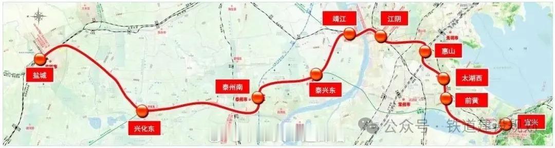 高铁头条【盐宜高铁新进展！预计2030年通车】江苏省交通运输厅消息：5月6日上午
