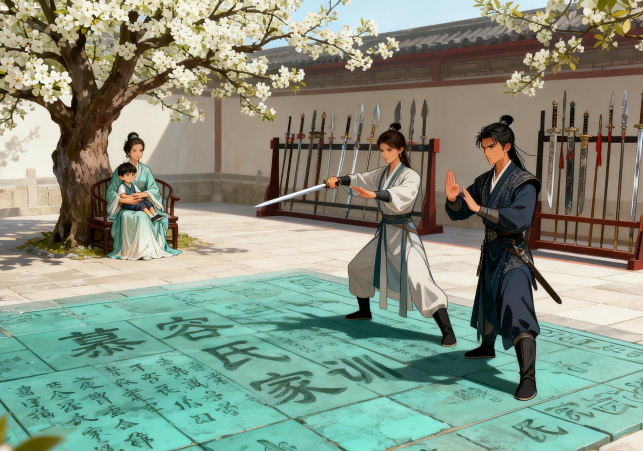 《倚天后传之明教复仇》和《倚天前传之君襄风云录》人物关联。

《后传》中在华山论