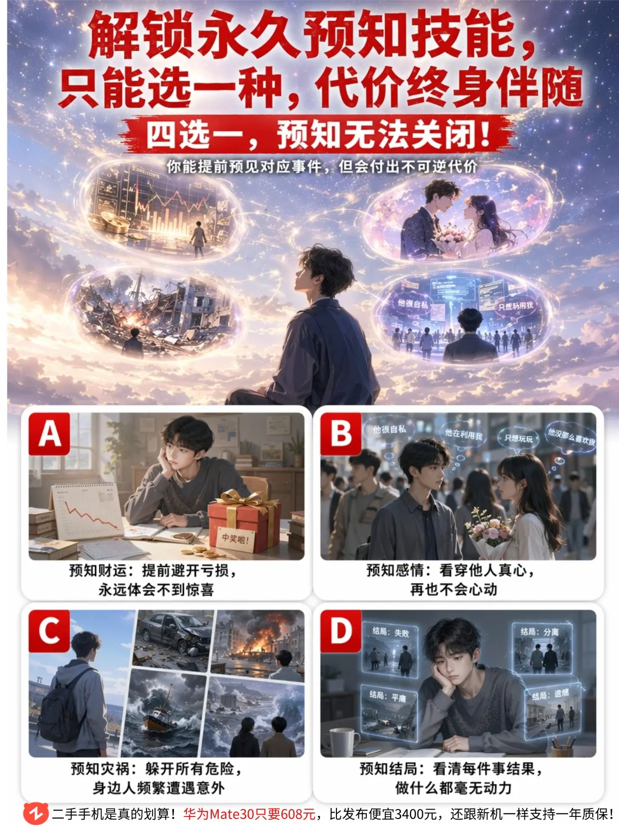 如果可以预知未来，你愿意交换吗？
