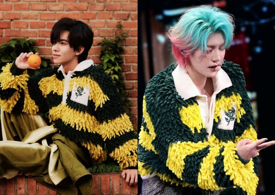 刘轩丞穿了鹿晗同款衣服被刘轩丞的同款穿搭帅到了，两位帅哥时尚表现力也好，祝刘轩丞