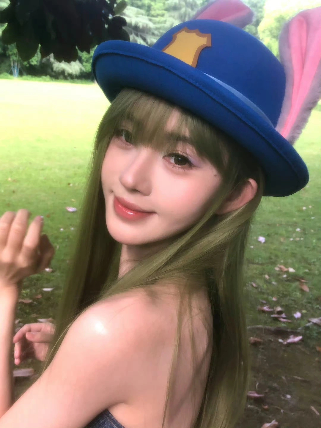 女明星们兔子警官造型🐰鞠婧祎〡李一桐〡田曦薇〡陈都灵〡张元英〡赵丽颖〡杨超越〡