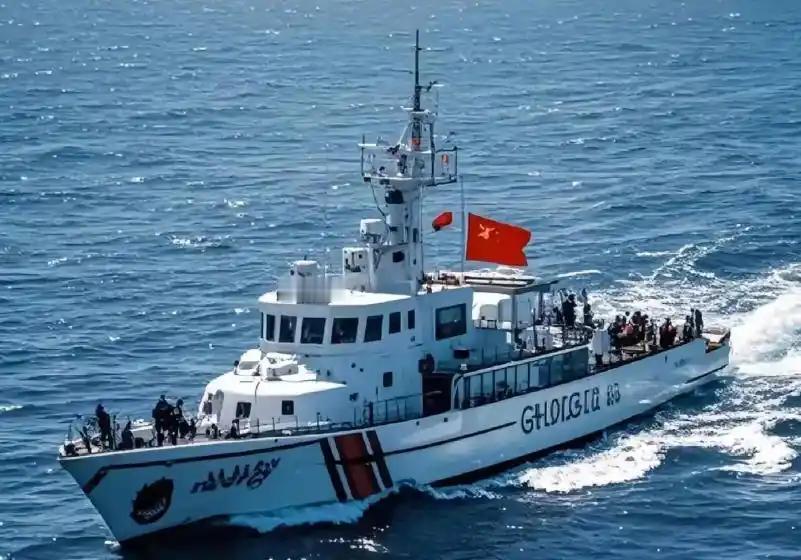 以前是日本执法扣押中国渔船！现在是中国驱离日本渔船！由被动变主动！钓鱼岛已经今非
