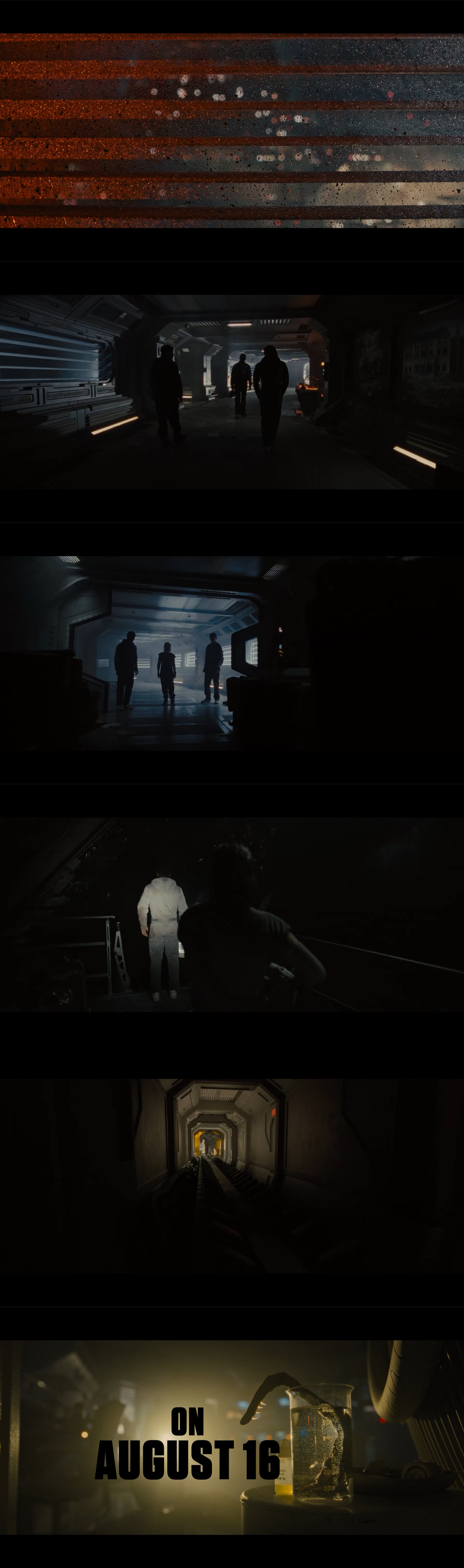 《#异形：夺命舰#》的视效表现，和去年提名奥斯卡最佳视效的《AI创世者》一样，只