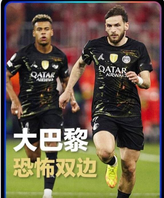 千万不要小看了杜埃，他是恩里克的秘密武器！
大巴黎有金球奖登贝莱，有势不可挡的K