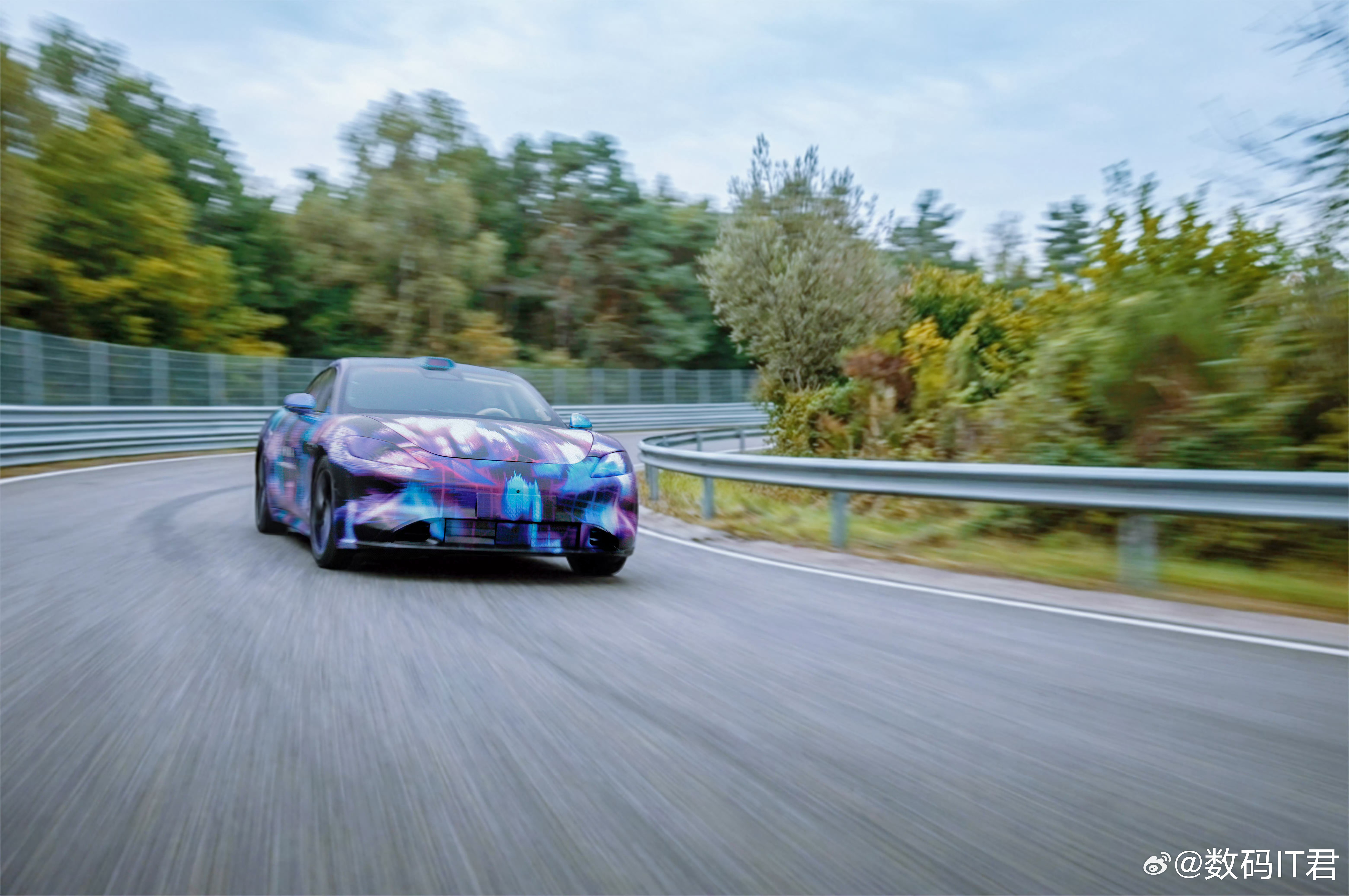 尚界Z7伪装路测图来了，这姿态，帅的。