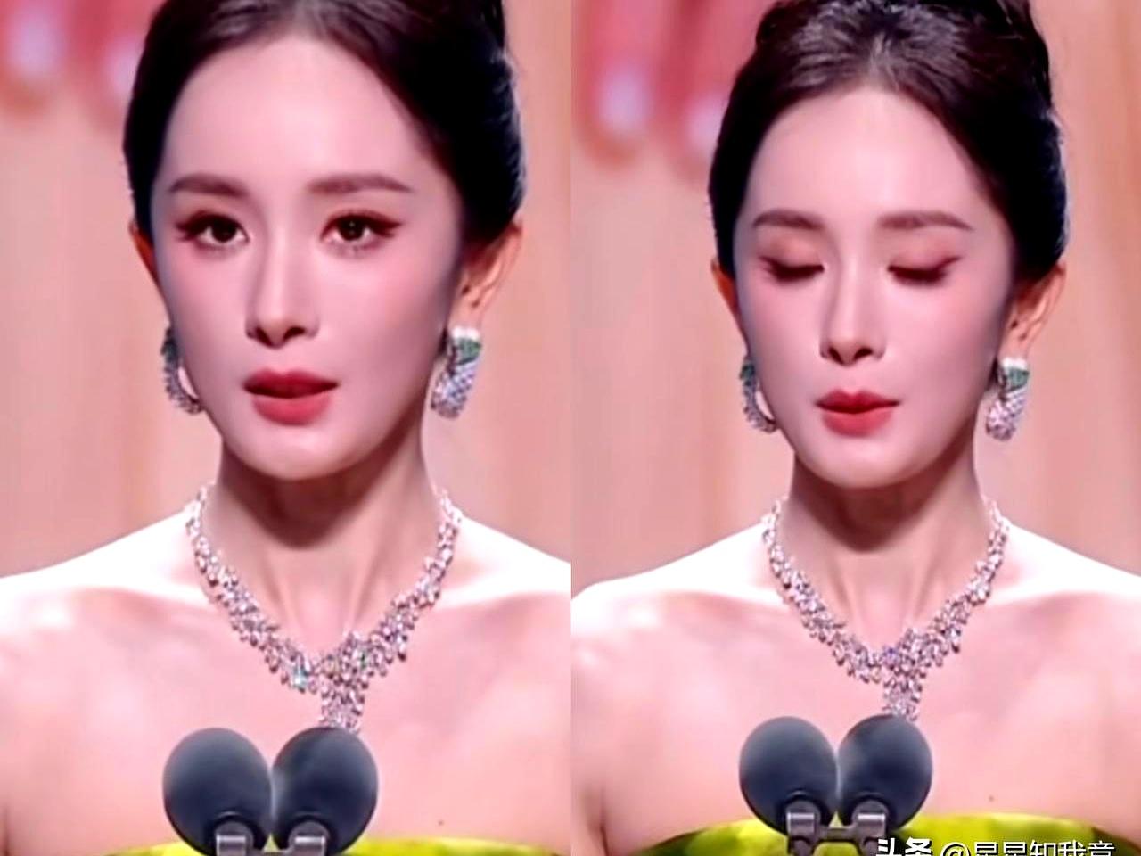 她走上台那刻，脸色发紧，拿到的是“海外推广大使”，不是“白玉兰最佳女主”。
这个