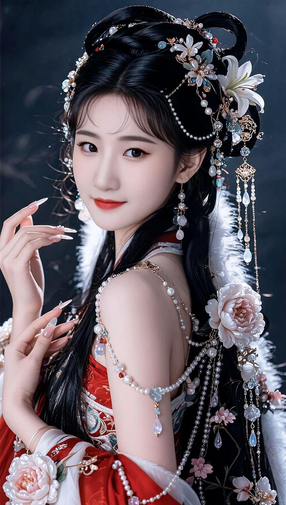 AI古风繁花写真