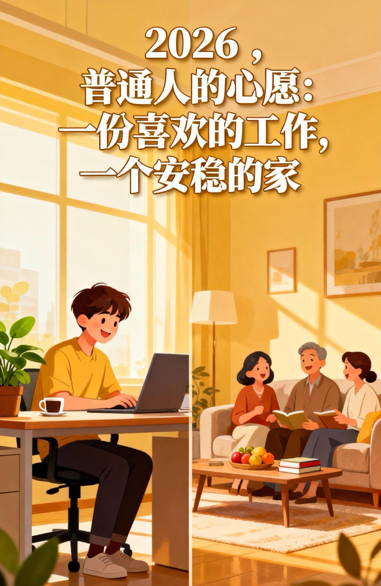2026年，你最想实现什么？对于许多普通人来说，答案或许朴实而温暖：找到一份真心